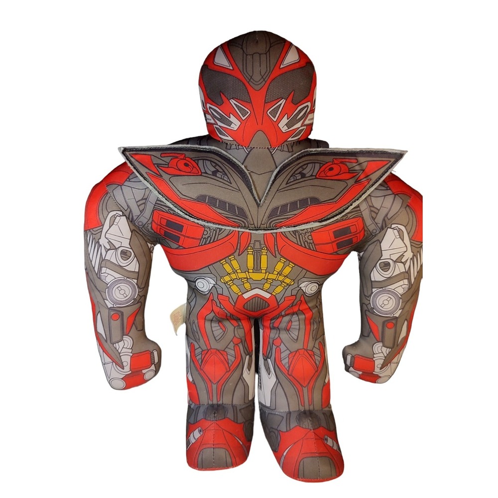 Transformers Age of Extinction Decepticon Stinger 17in Plush Red Wrestling Buddy